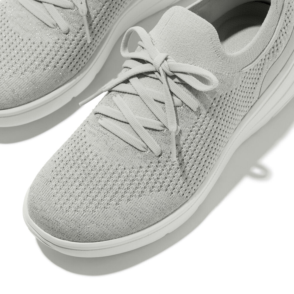 Fitflop Super-Q Slip-On Sneaker Arctic Grey/Silver