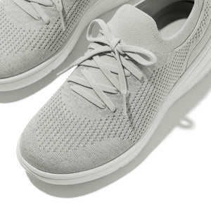 Fitflop Super-Q Slip-On Sneaker Arctic Grey/Silver