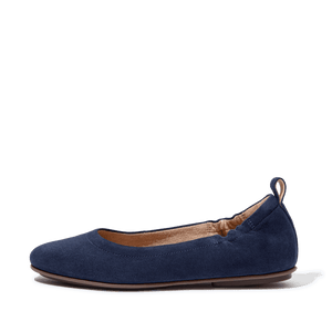 Fitflop Allegro Suede Ballerina Midnight Navy