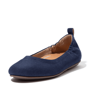 Fitflop Allegro Suede Ballerina Midnight Navy