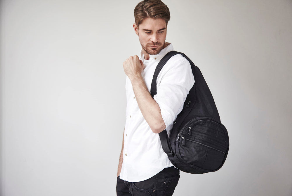 Healthy Back Bag - Textured Nylon Big Bag in vielen Farben