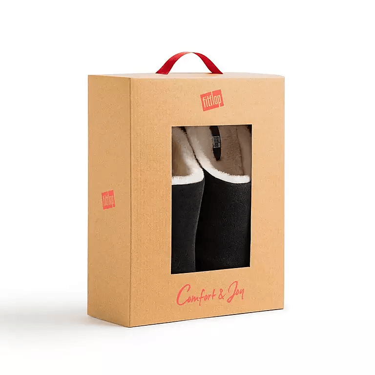Fitflop Chrissie Shearling Black