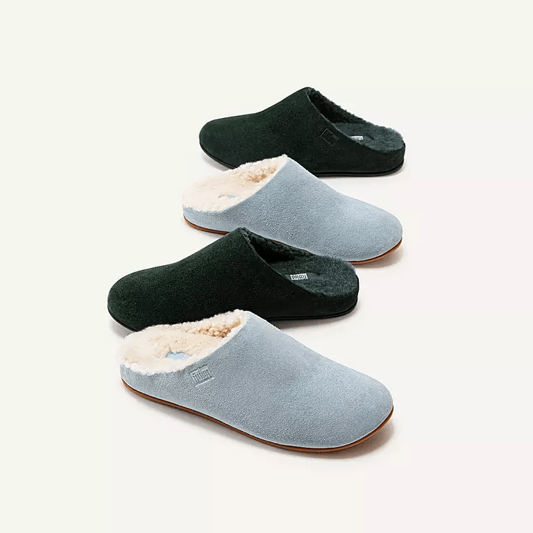 Fitflop Chrissie Shearling Pale Blue
