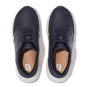 Fitflop F-Mode Sneaker Leather/Suede Midnight Navy