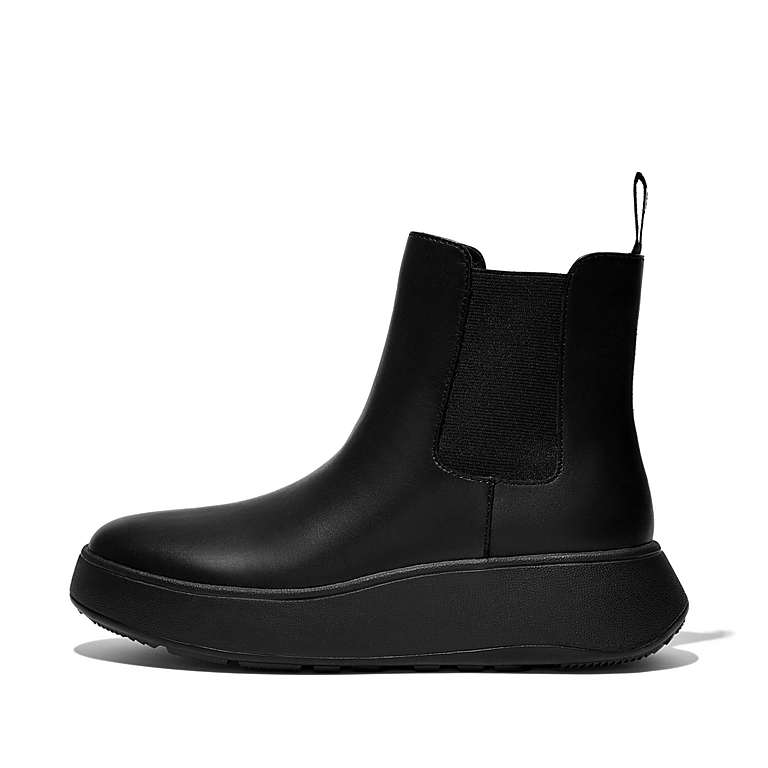Fitflop F-Mode Chelsea Plateau Boot Black