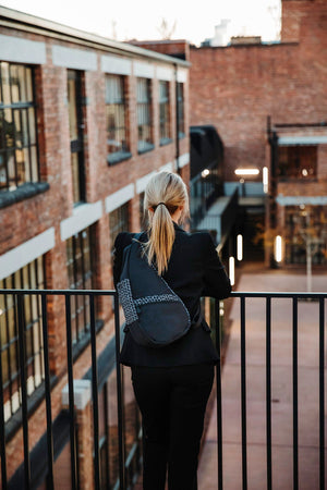 Healthy Back Bag Jagged Plaid Tasche/Baglett