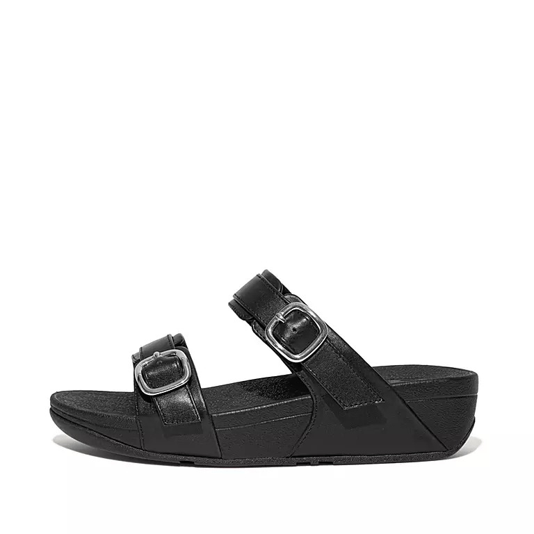 Fitflop Lulu Adjustable Slide Black