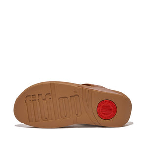 Fitflop Lulu Zehensteg Leather Light Tan