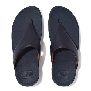 Fitflop Lulu Zehensteg Leather Deep Blue