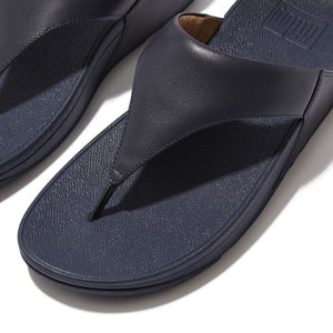 Fitflop Lulu Zehensteg Leather Deep Blue