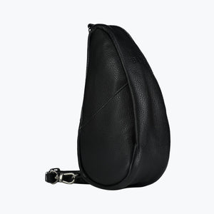 Healthy Back Bag - Leather Large Baglett Black/Purple/Lake Blue