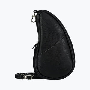 Healthy Back Bag - Leather Large Baglett Black/Purple/Lake Blue