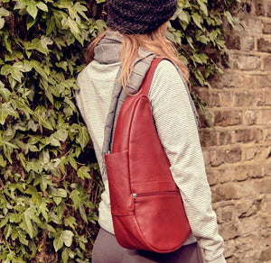 Healthy Back Bag - Leather Black/Chili/Navy/Caviar/Java S