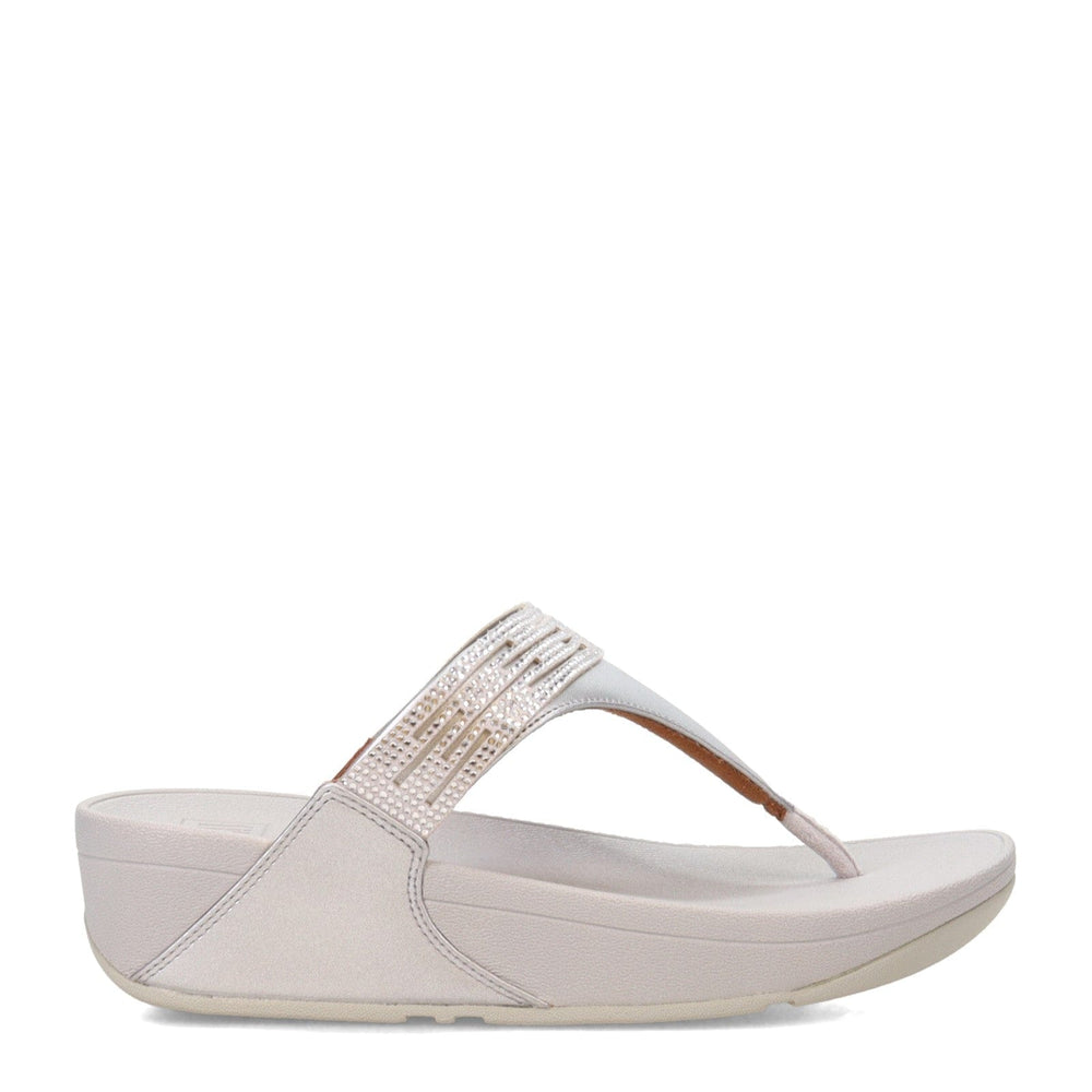 Fitflop Lulu Lasercrystal Zehensteg Silver