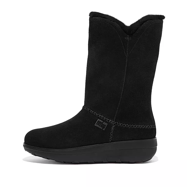 Fitflop Mukluk Calf Length Black