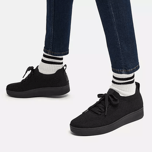 Fitflop E01 Rally Multi Knit All Black