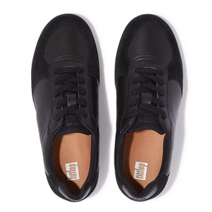 Fitflop Rally Leather Suede All Black