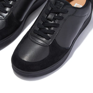 Fitflop Rally Leather Suede All Black