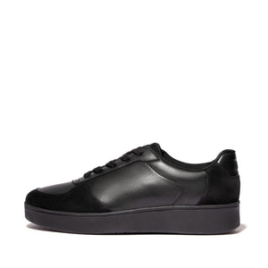 Fitflop Rally Leather Suede All Black