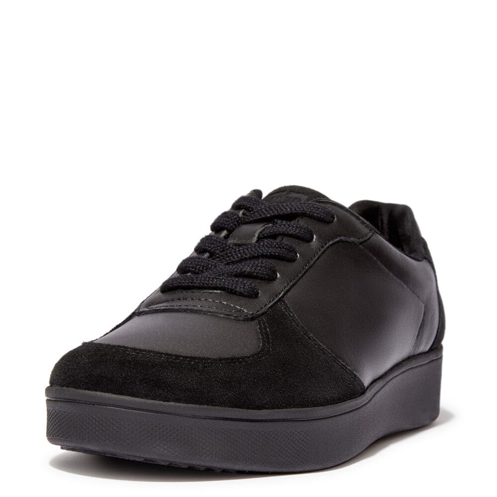 Fitflop Rally Leather Suede All Black