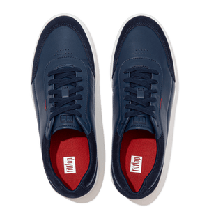 Fitflop Rally Suede/Leather Sneaker Navy