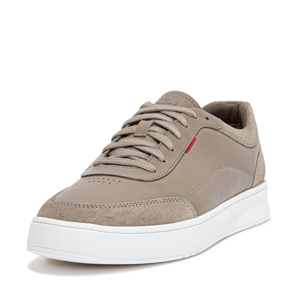 Fitflop Rally x Suede/Leather Sneaker Timberwolf