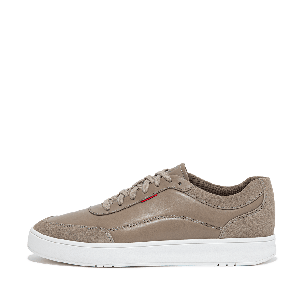 Fitflop Rally x Suede/Leather Sneaker Timberwolf