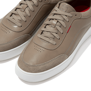 Fitflop Rally Suede/Leather Sneaker Timberwolf