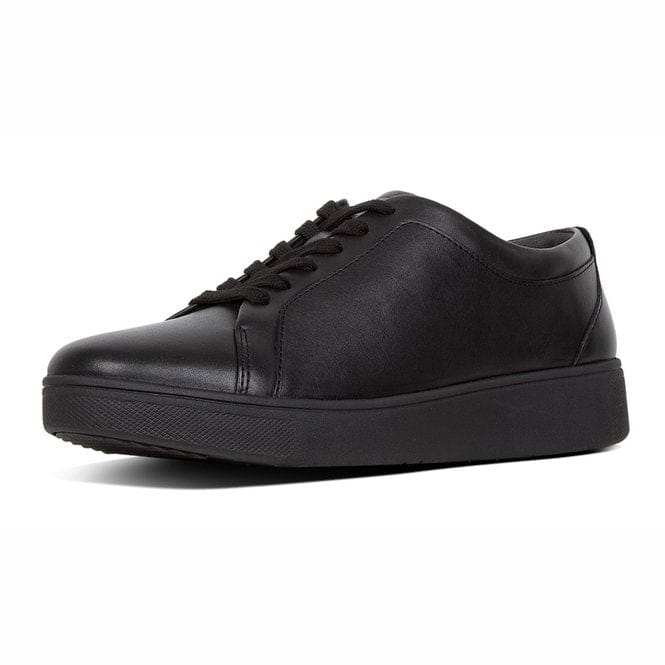 Fitflop Rally Leather Sneaker All Black