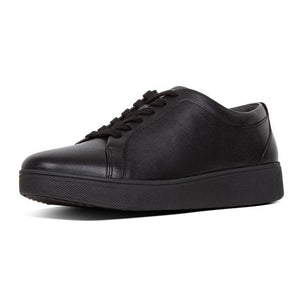 Fitflop Rally Leather Sneaker All Black