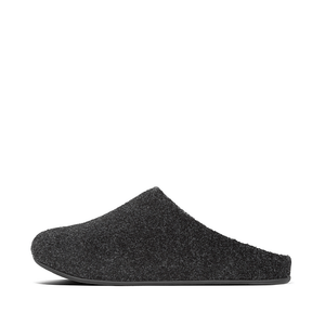 Fitflop Shove Filz Clog Black