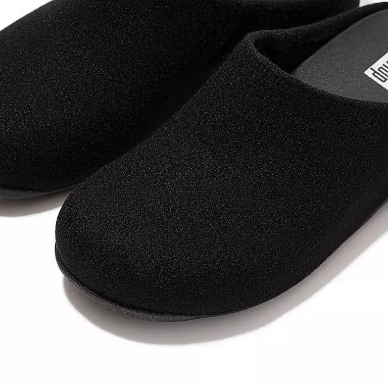 Fitflop Shuv Clog Felt Black