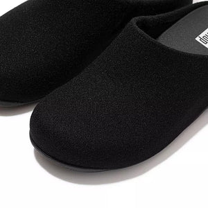 Fitflop Shuv Clog Felt Black