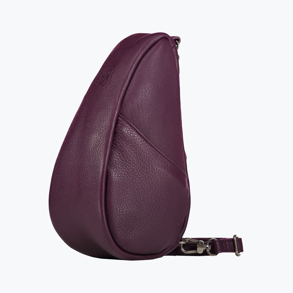 Healthy Back Bag - Leather Large Baglett Black/Purple/Lake Blue