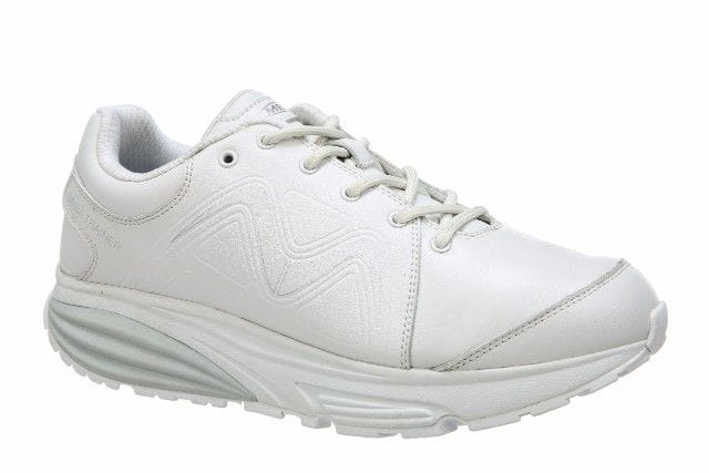 MBT Simba Trainer Leather W White/Silver